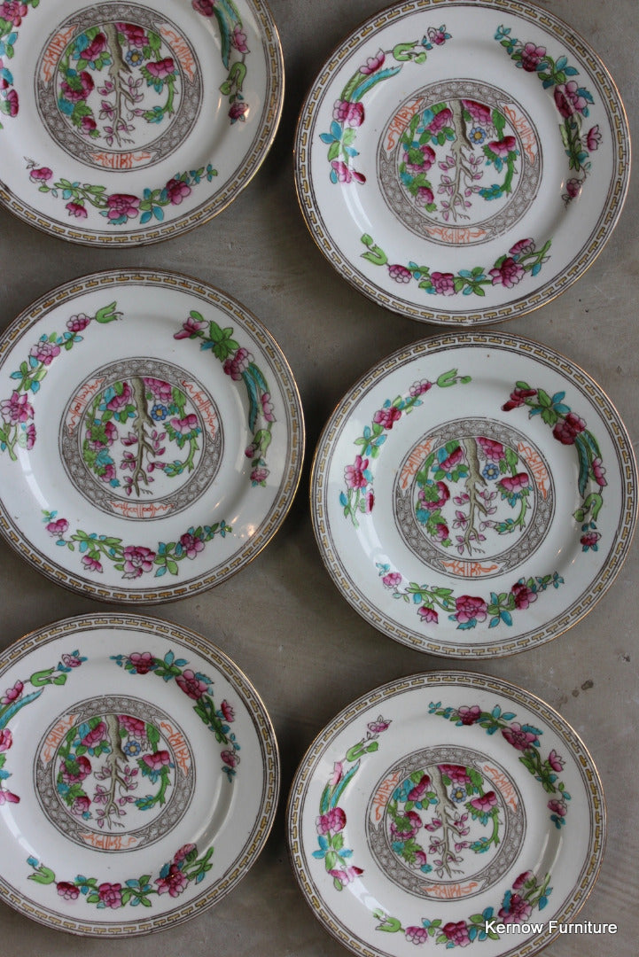 6 Balmoral China Tea Plate Indian Tree - Kernow Furniture