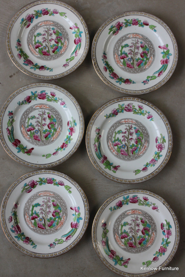 6 Balmoral China Tea Plate Indian Tree - Kernow Furniture