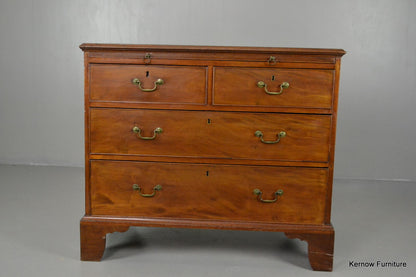 Mahogany Georgian Style Mahogany Chest of Drawers - Kernow Furniture