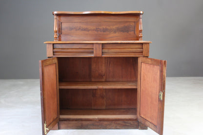 Antique Flame Mahogany Chiffonier - Kernow Furniture