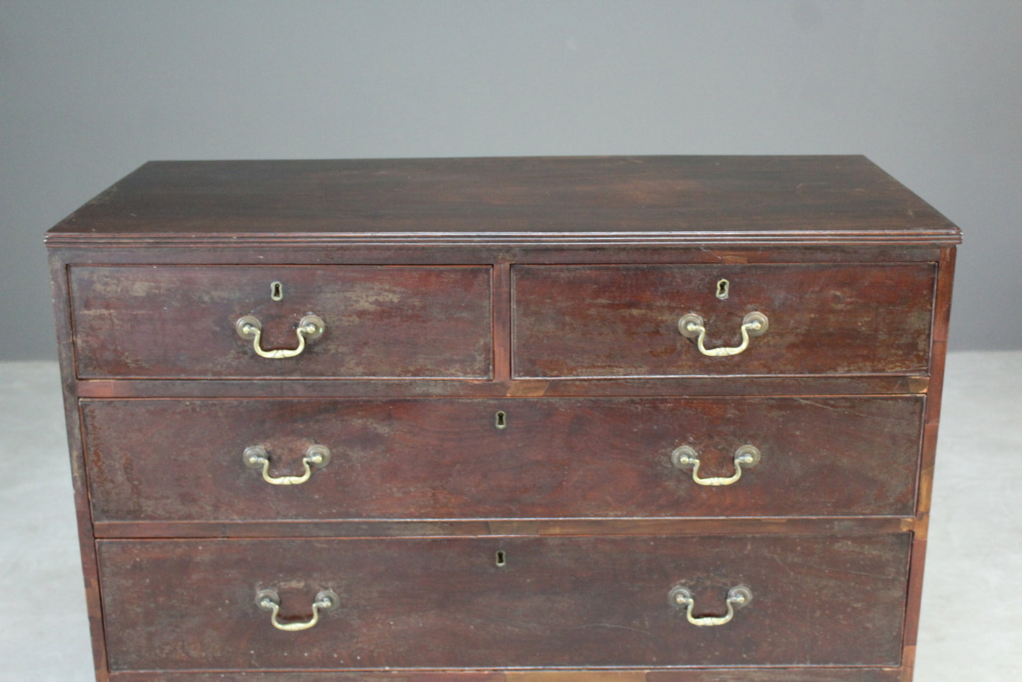 Antique Mahogany Chest of Drawers - Kernow Furniture