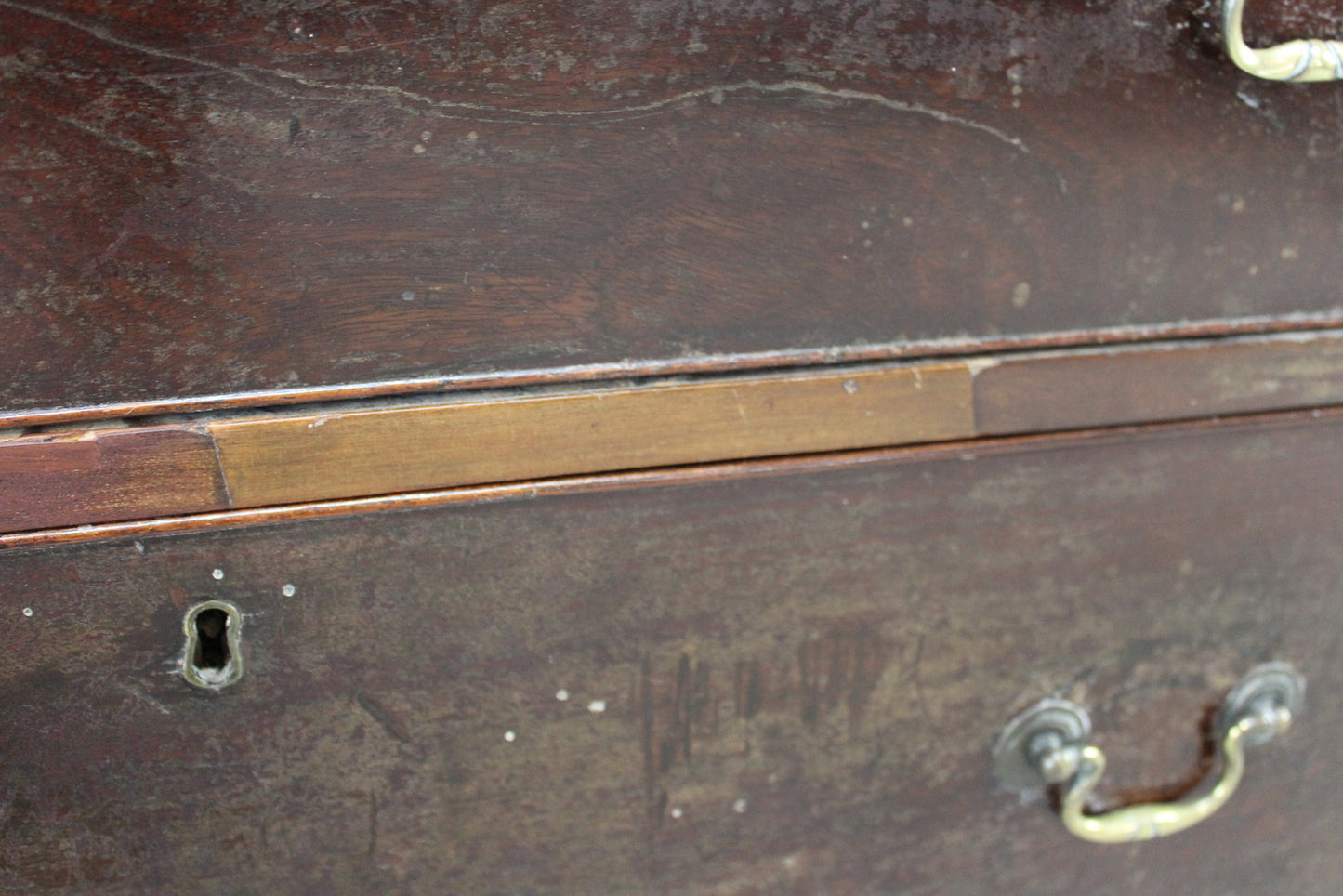 Antique Mahogany Chest of Drawers - Kernow Furniture