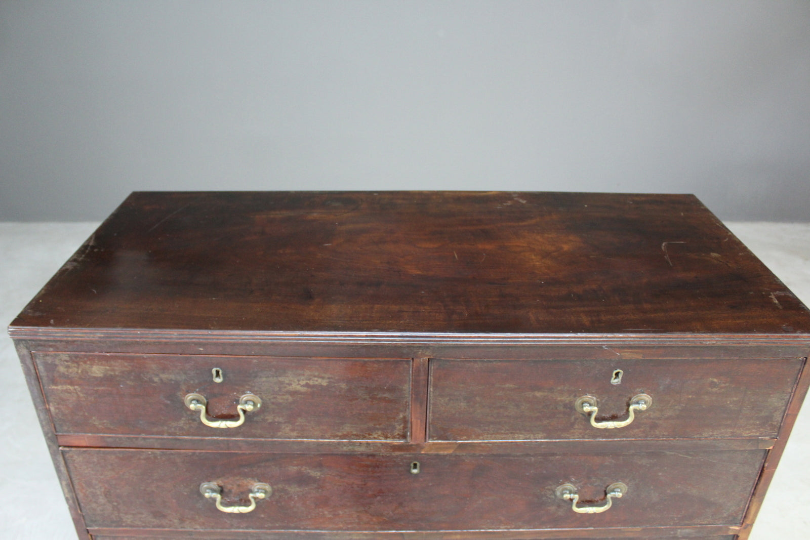 Antique Mahogany Chest of Drawers - Kernow Furniture