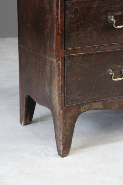 Antique Mahogany Chest of Drawers - Kernow Furniture