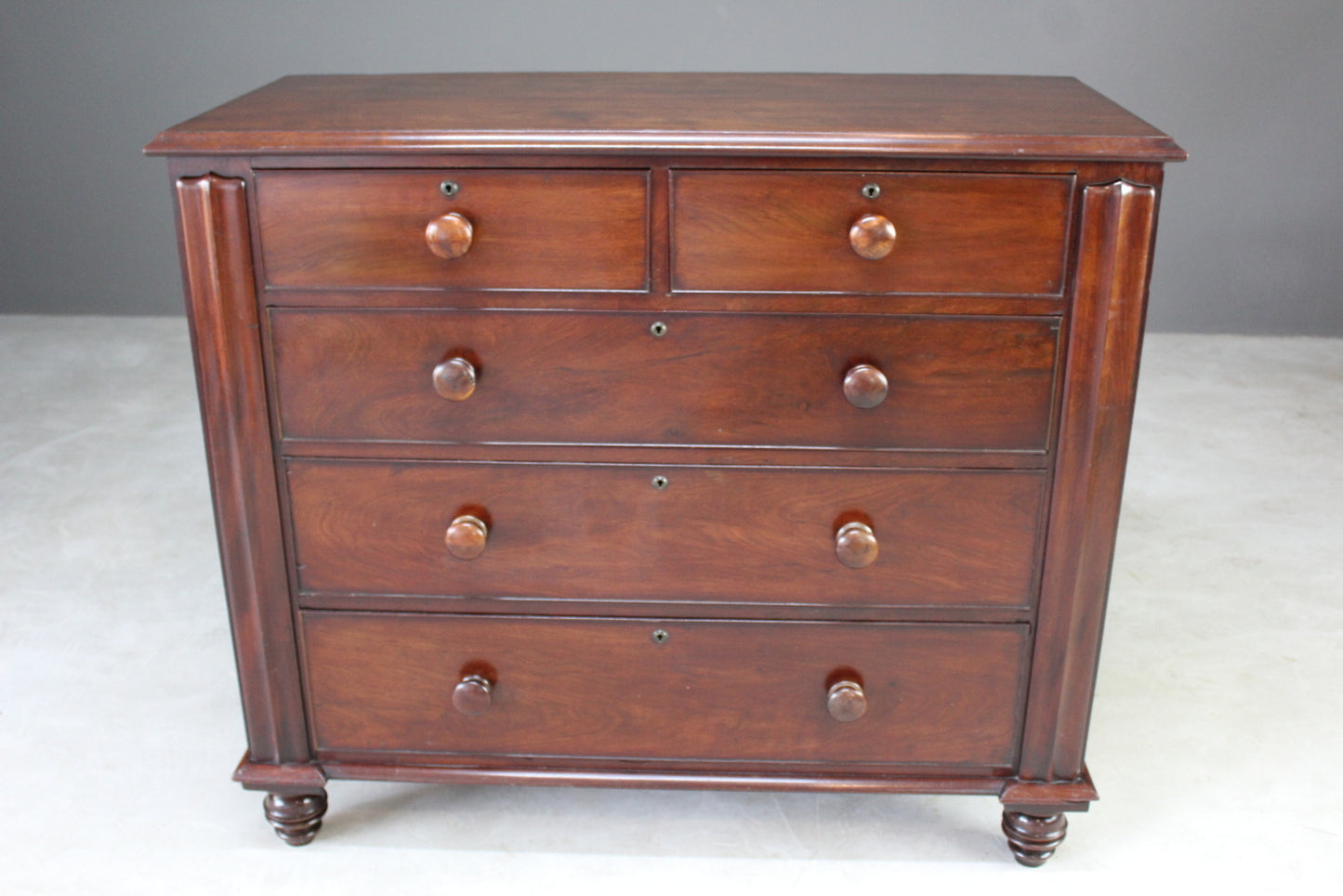 Antique Victorian Chest of Drawers - Kernow Furniture