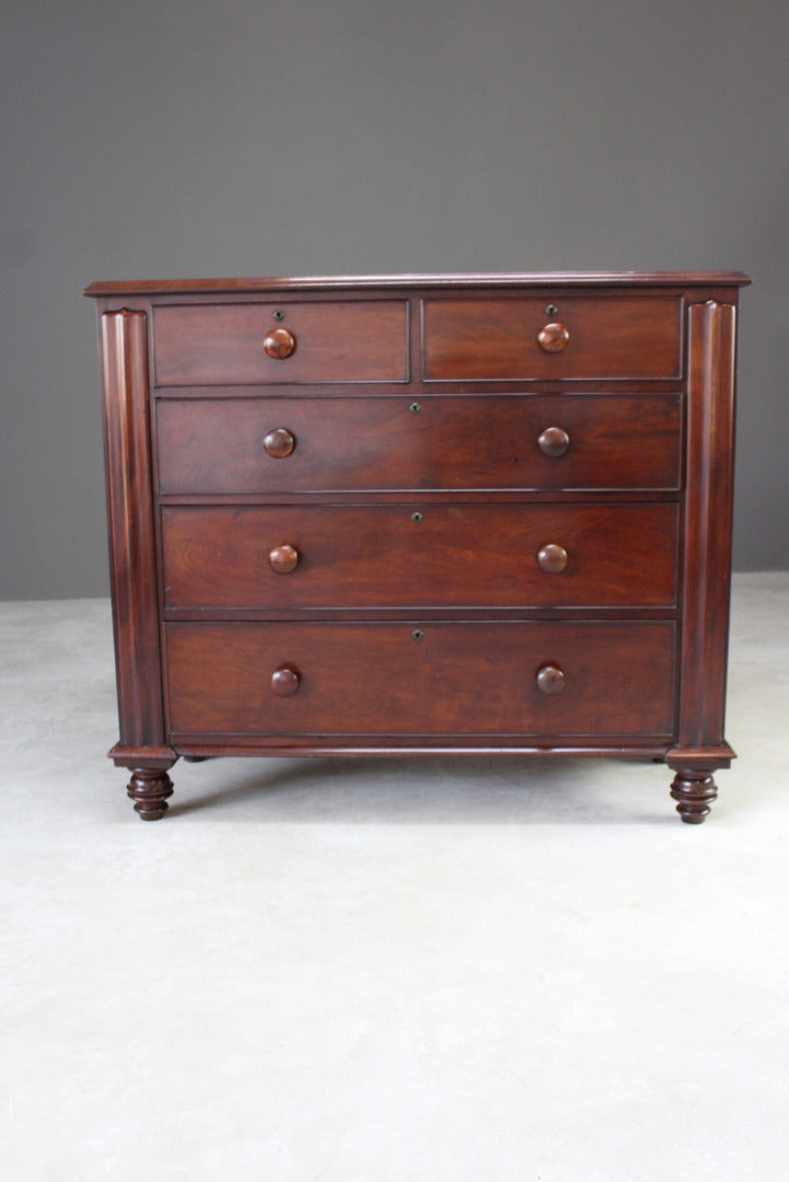 Antique Victorian Chest of Drawers - Kernow Furniture