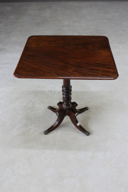 Antique Mahogany Side Table - Kernow Furniture