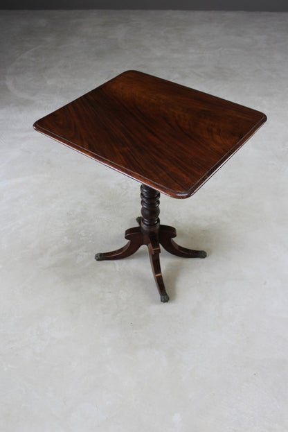 Antique Mahogany Side Table - Kernow Furniture