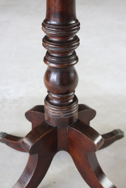 Antique Mahogany Side Table - Kernow Furniture