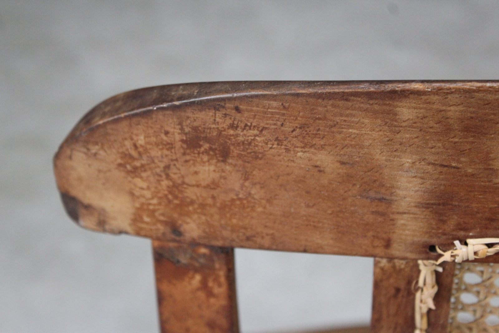 Edwardian Caned Armchair - Kernow Furniture