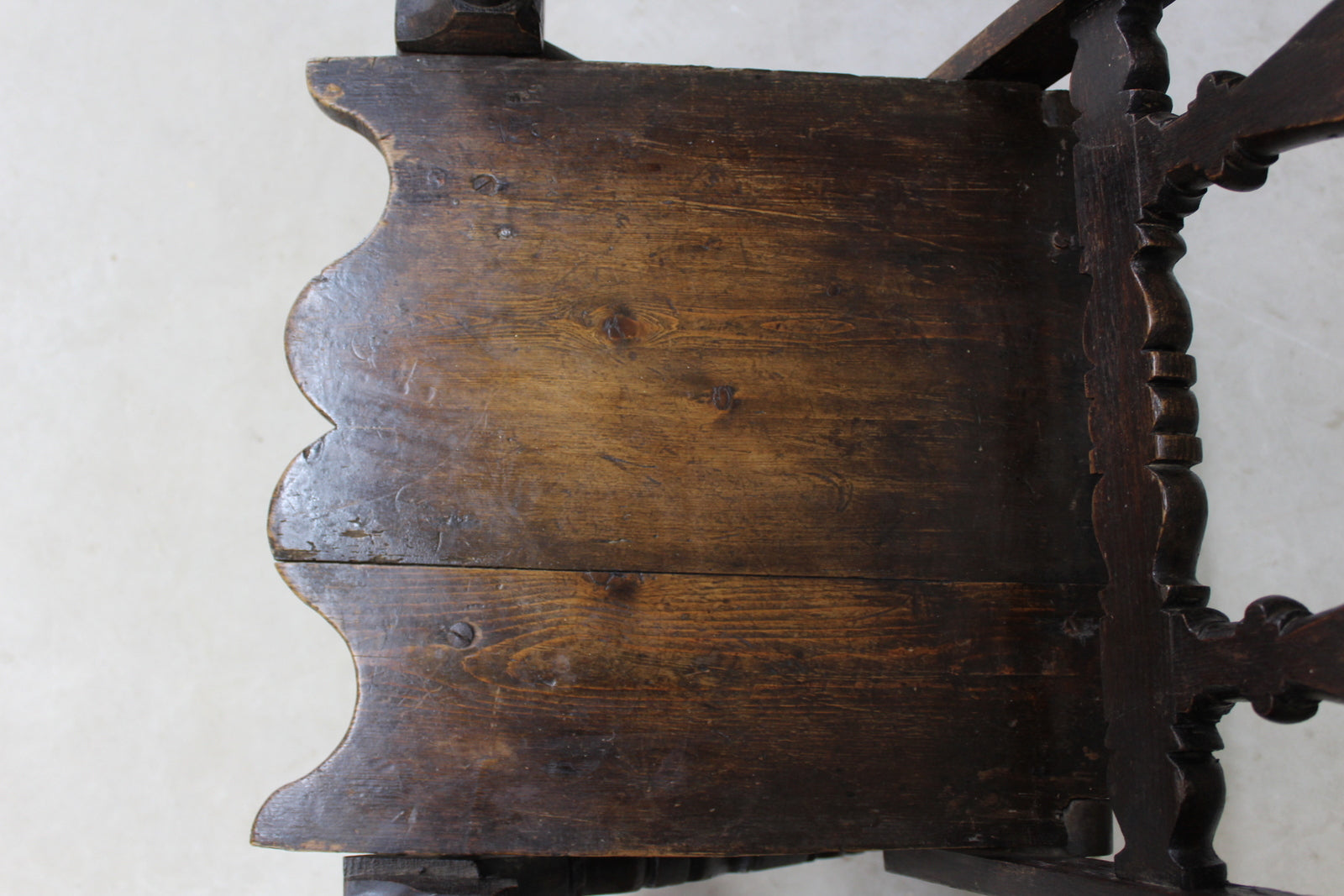 Rustic Oak Occasional Chair - Kernow Furniture