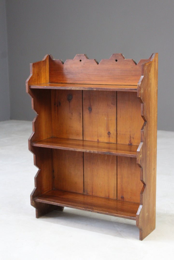 Small Pine Bookshelf - Kernow Furniture