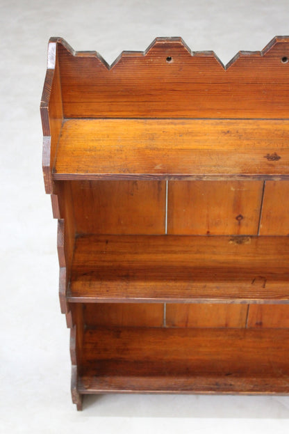 Small Pine Bookshelf - Kernow Furniture
