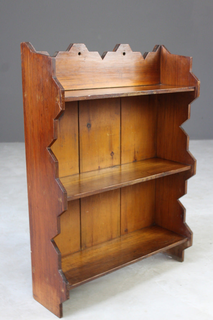 Small Pine Bookshelf - Kernow Furniture