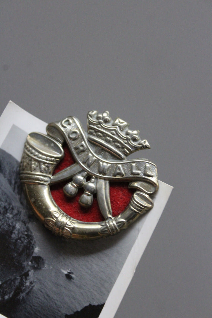 Cornwall Light Infantry Cap Badge - Kernow Furniture