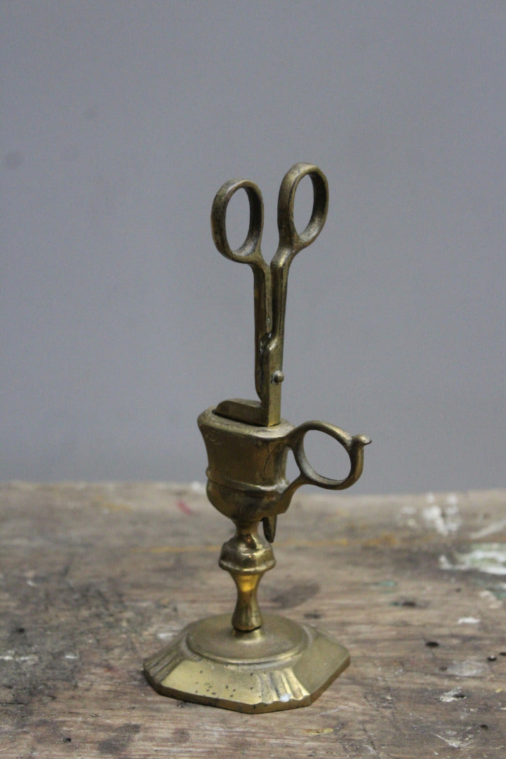 Brass Candle Snuffer & Stand - Kernow Furniture