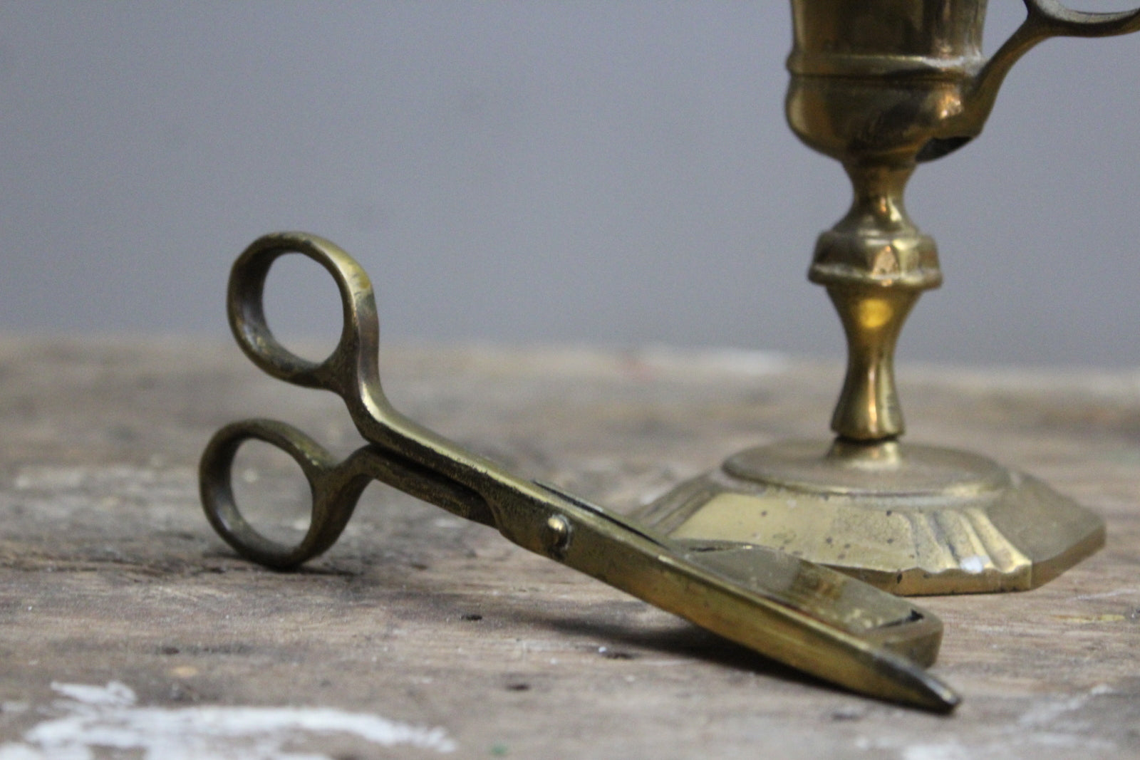 Brass Candle Snuffer & Stand - Kernow Furniture