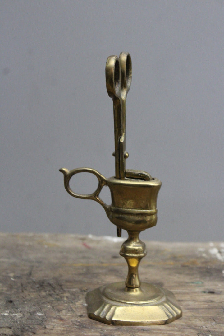 Brass Candle Snuffer & Stand - Kernow Furniture