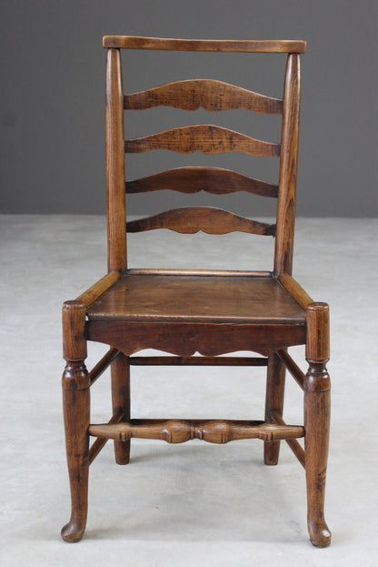 Single Ladderback Country Chair - Kernow Furniture