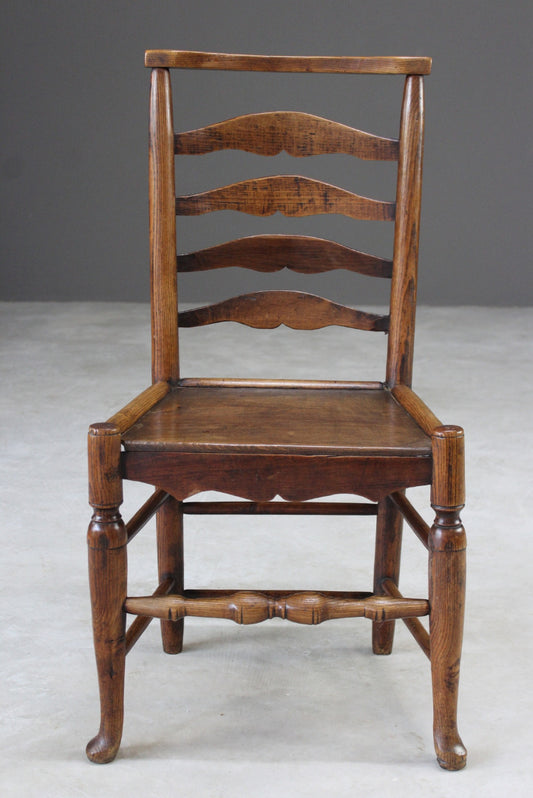 Single Ladderback Country Chair - Kernow Furniture