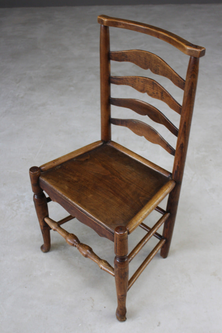 Single Ladderback Country Chair - Kernow Furniture