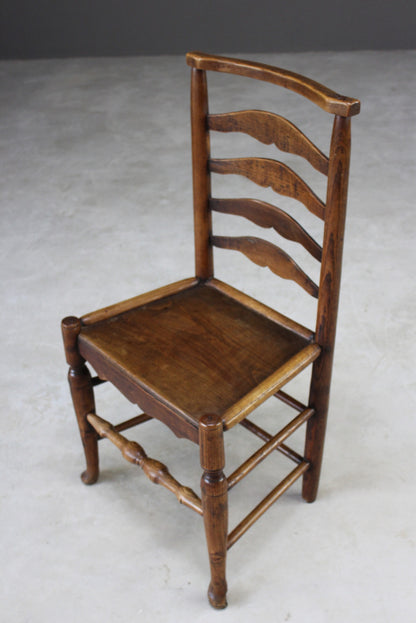 Single Ladderback Country Chair - Kernow Furniture
