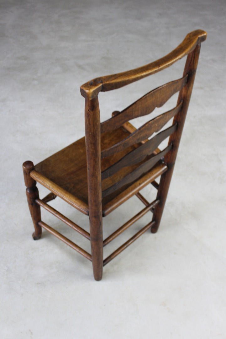 Single Ladderback Country Chair - Kernow Furniture