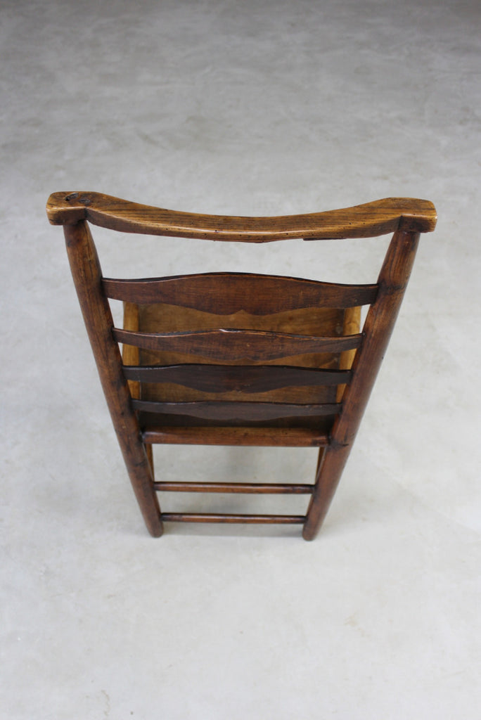 Single Ladderback Country Chair - Kernow Furniture