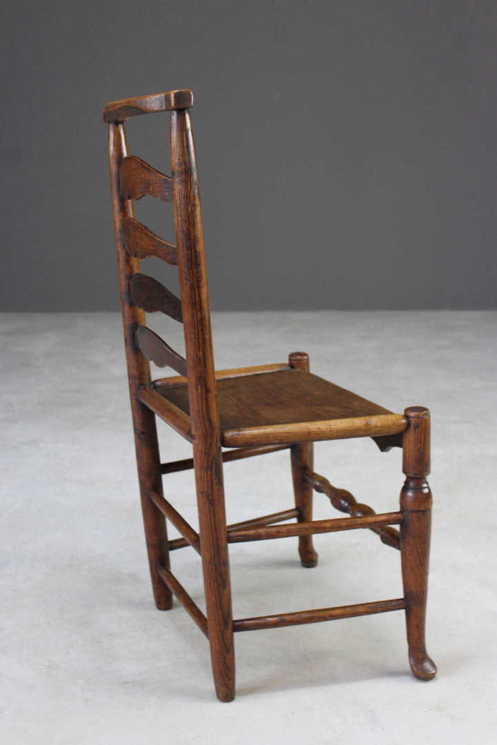 Single Ladderback Country Chair - Kernow Furniture