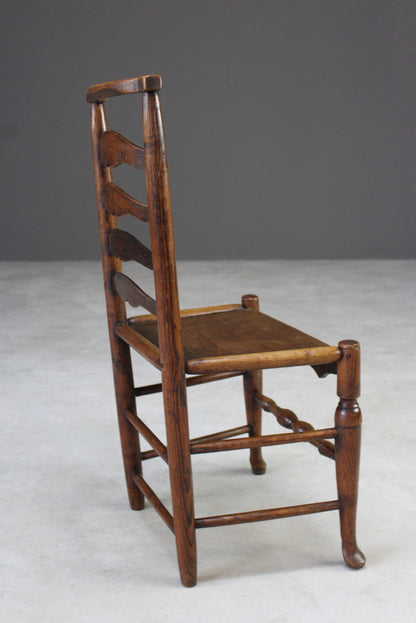 Single Ladderback Country Chair - Kernow Furniture