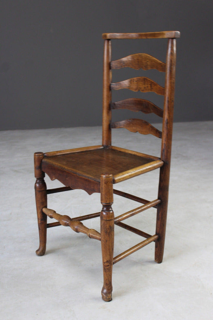 Single Ladderback Country Chair - Kernow Furniture