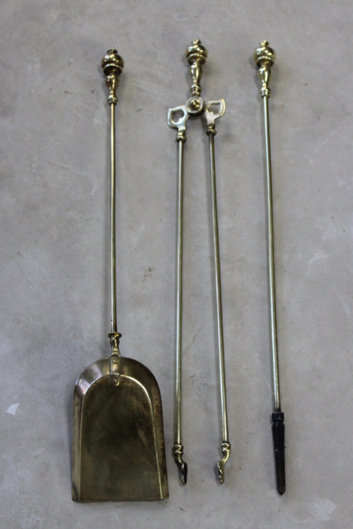 Brass Fire Companion Set - Kernow Furniture