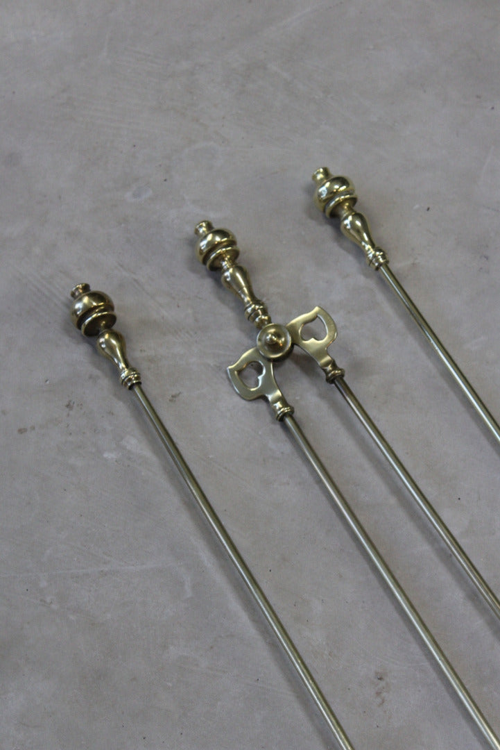 Brass Fire Companion Set - Kernow Furniture