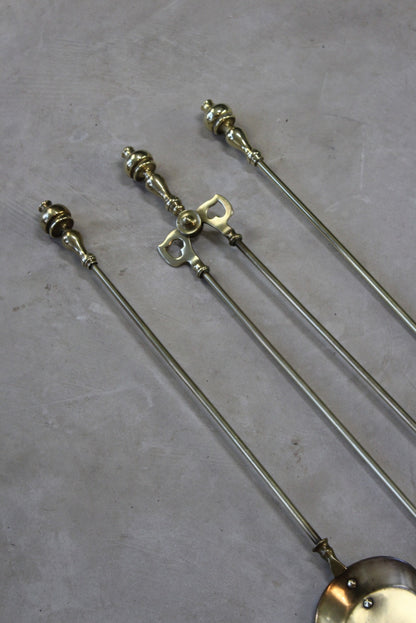 Brass Fire Companion Set - Kernow Furniture