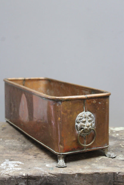 Copper Plant Trough - Kernow Furniture