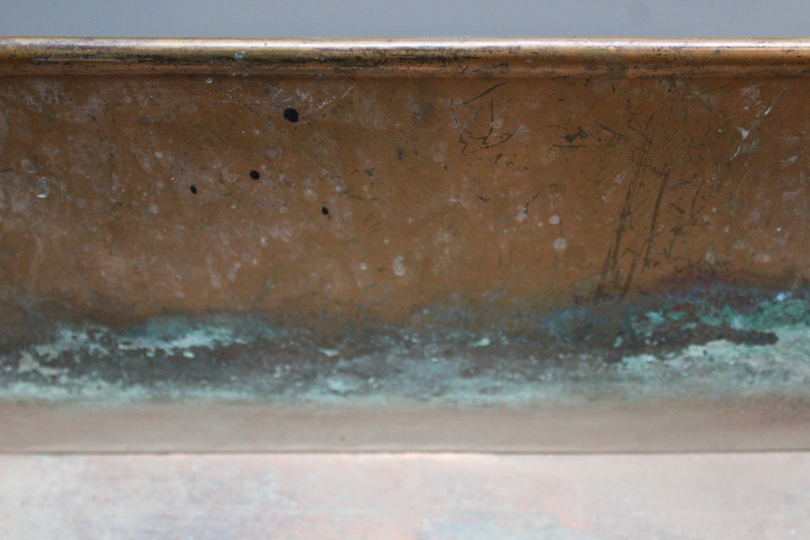 Copper Plant Trough - Kernow Furniture