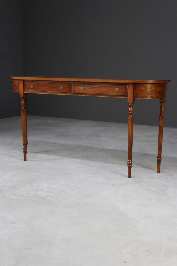 Antique Style Narrow Hall Table - Kernow Furniture