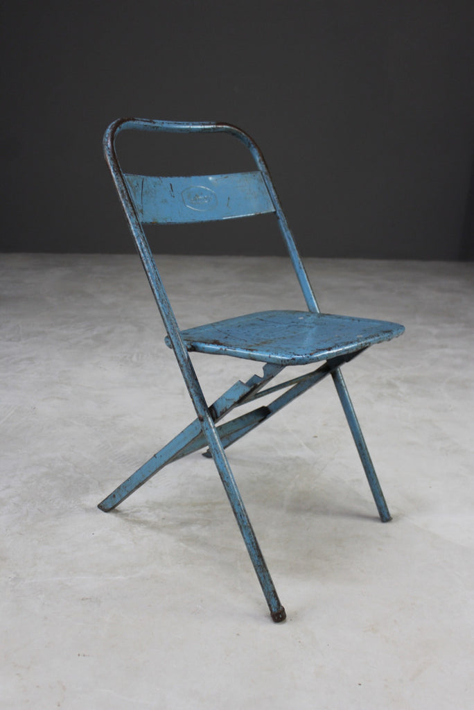 Single Retro Metal Folding Chair - Kernow Furniture