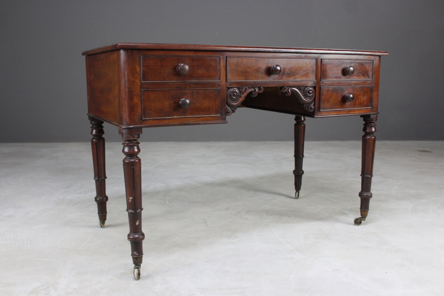 William IV Mahogany Side Table - Kernow Furniture