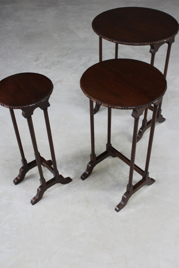 Traditional Style Nest Side Tables - Kernow Furniture