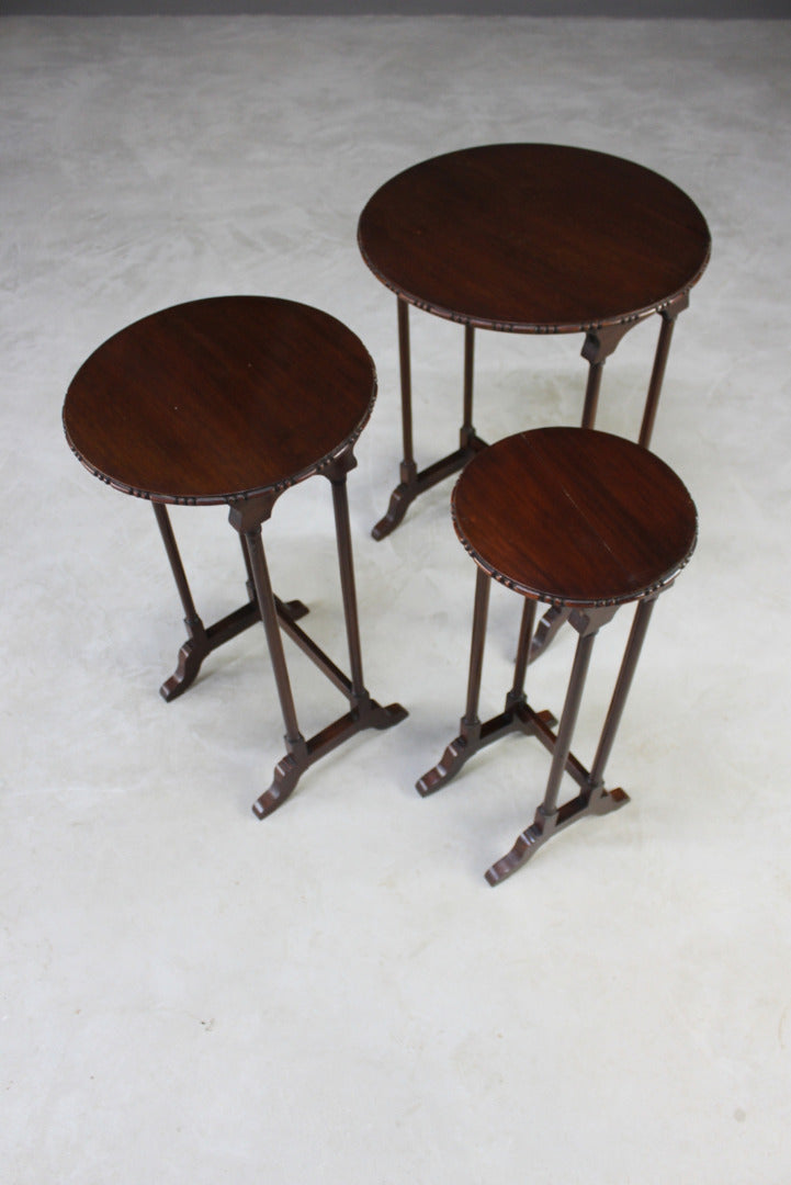 Traditional Style Nest Side Tables - Kernow Furniture