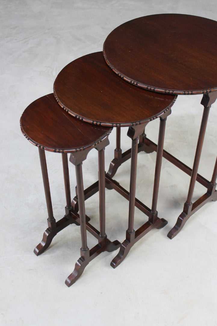 Traditional Style Nest Side Tables - Kernow Furniture