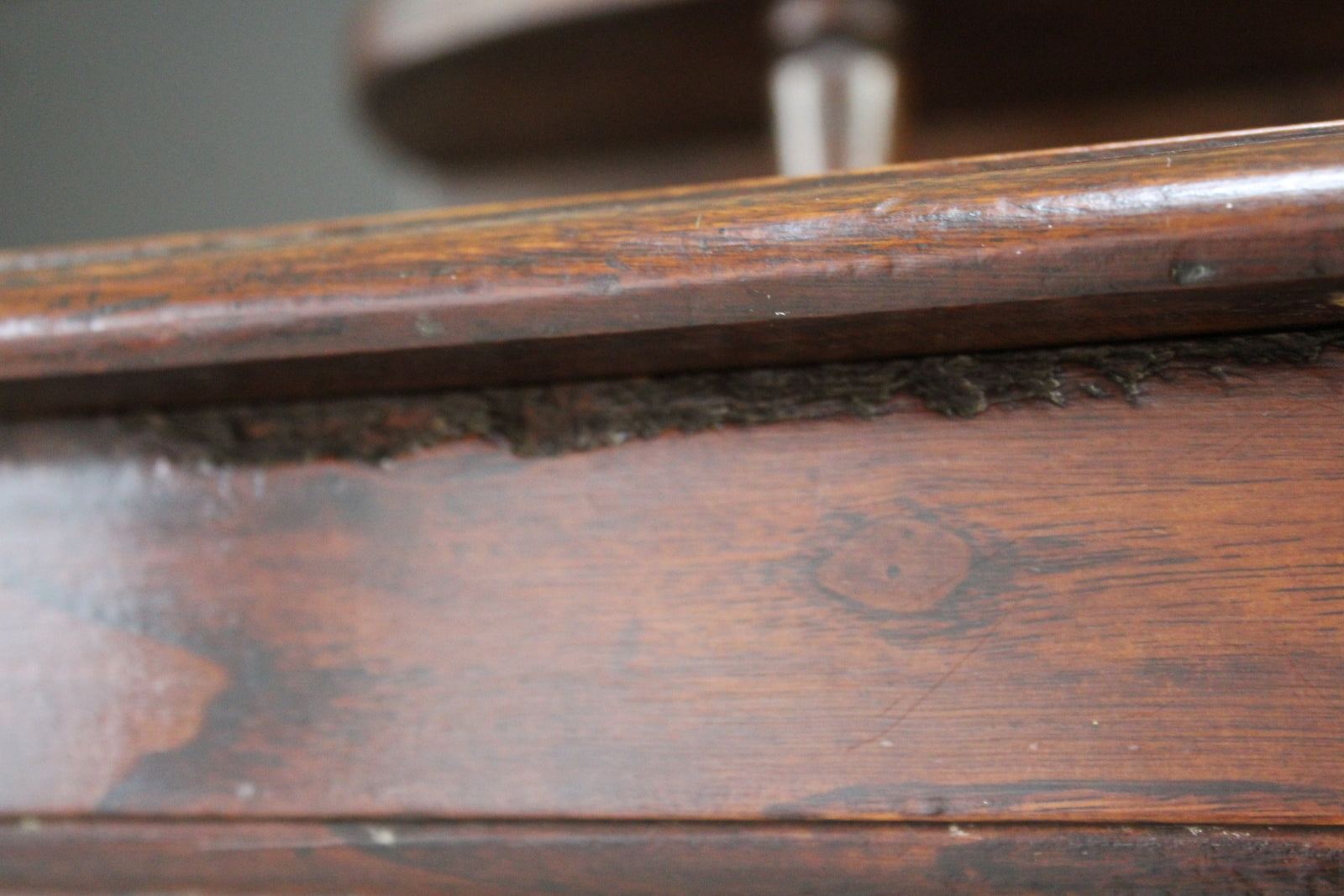 Rustic Elm & Mahogany Chiffonier - Kernow Furniture