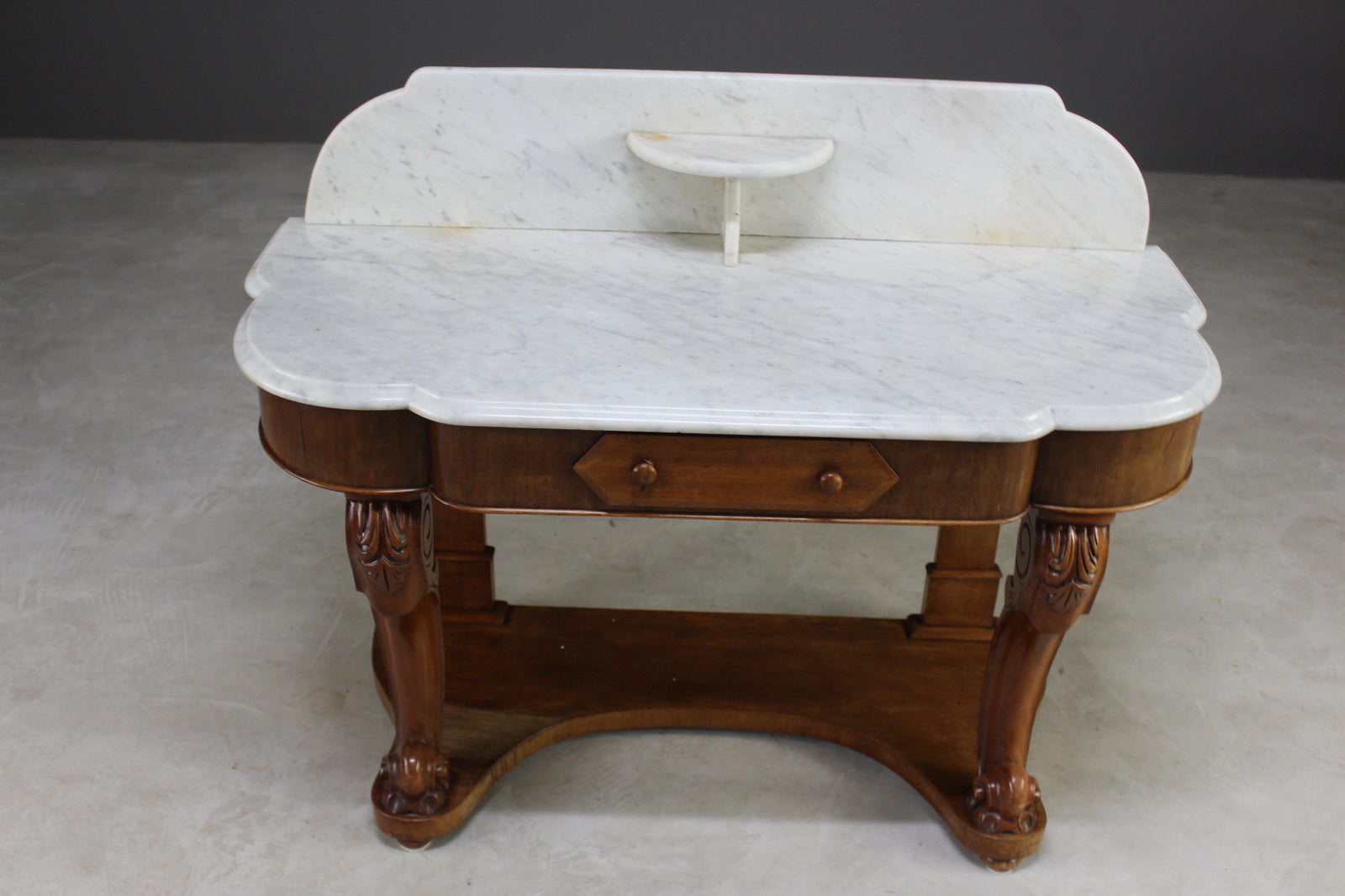 Antique Marble Top Washstand - Kernow Furniture