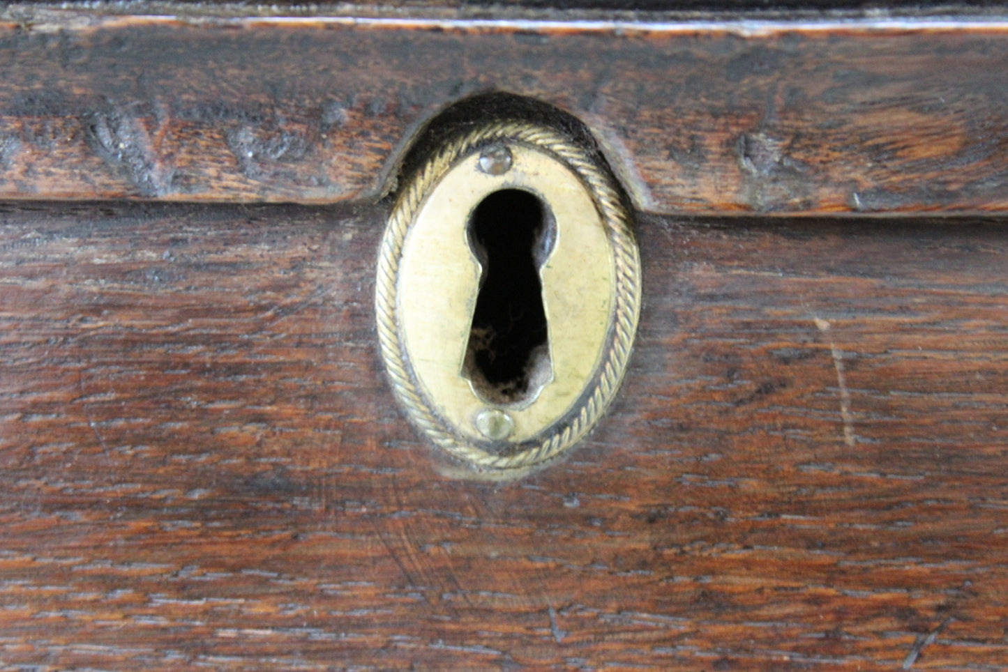 Antique Georgian Oak Mule Chest - Kernow Furniture