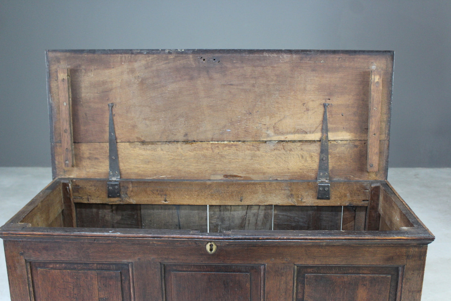 Antique Georgian Oak Mule Chest - Kernow Furniture