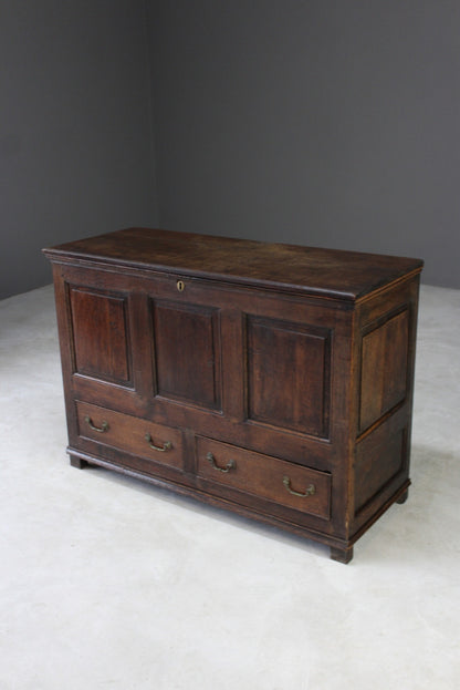 Antique Georgian Oak Mule Chest - Kernow Furniture