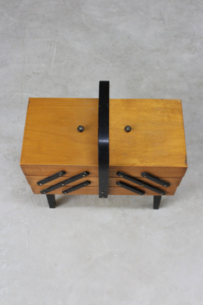 Vintage Cantilever Sewing Box - Kernow Furniture