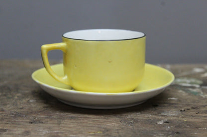 Vintage Looe Cup & Saucer - Kernow Furniture