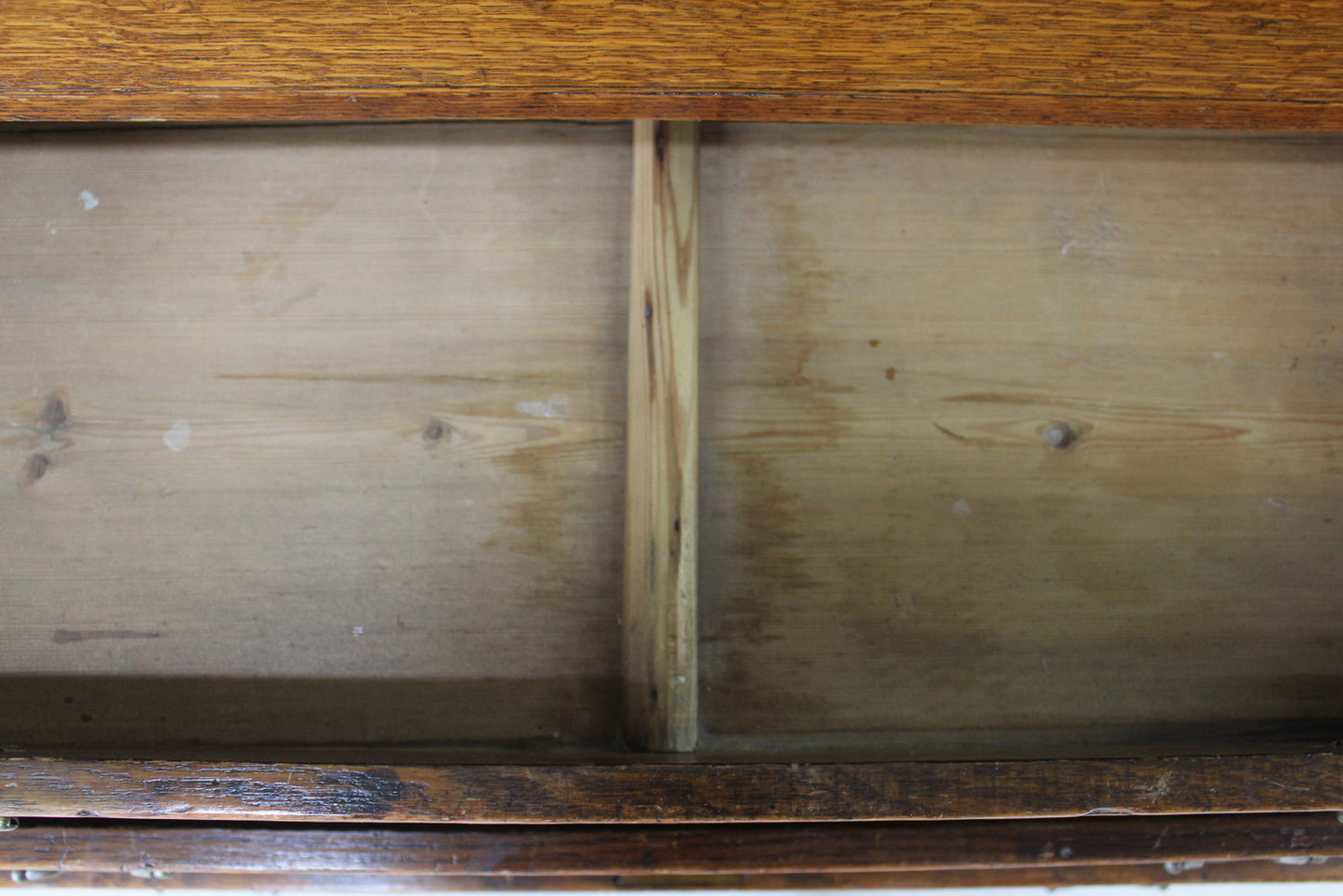 Antique Oak Bureau - Kernow Furniture